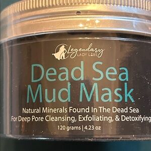 Mud Mask- Legendary Lady Labs Dead Sea Mud Mask- New Sealed